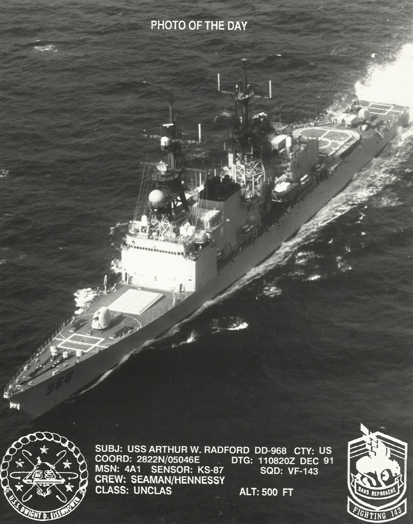 911211 USS Radford DD