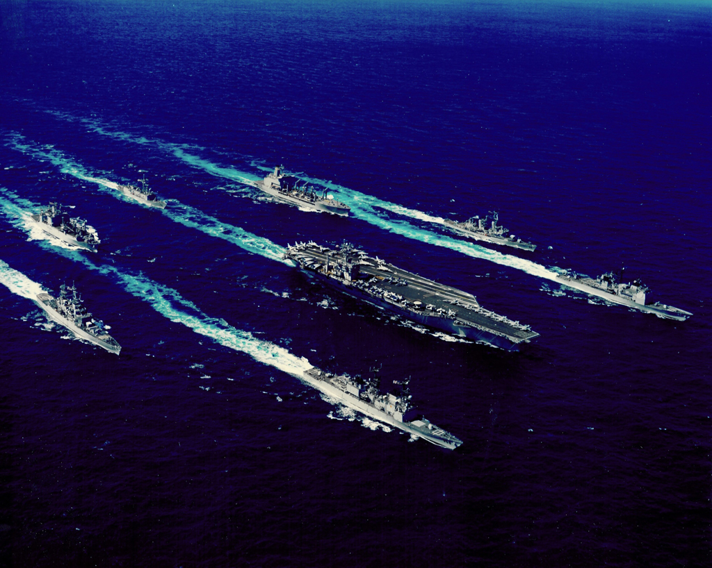USS Eisenhower Battlegroup 01