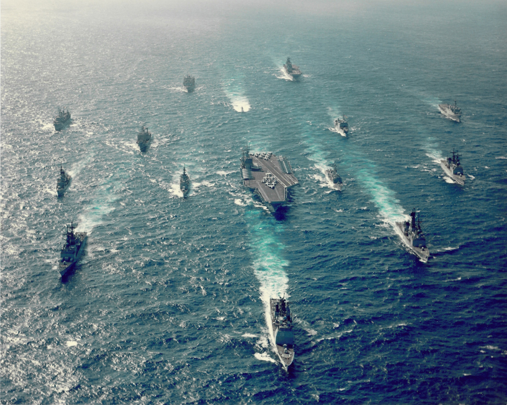 USS Eisenhower Battlegroup 02