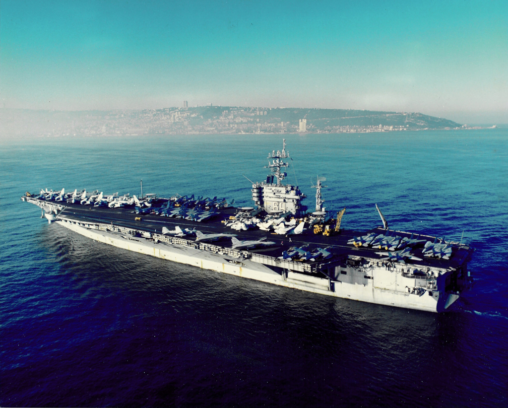 USS Eisenhower Haifa Israel