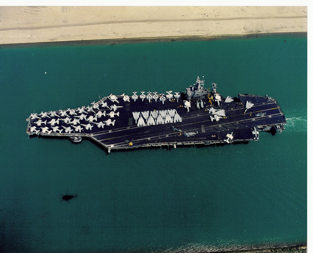 USS Eisenhower Suez Canal 03