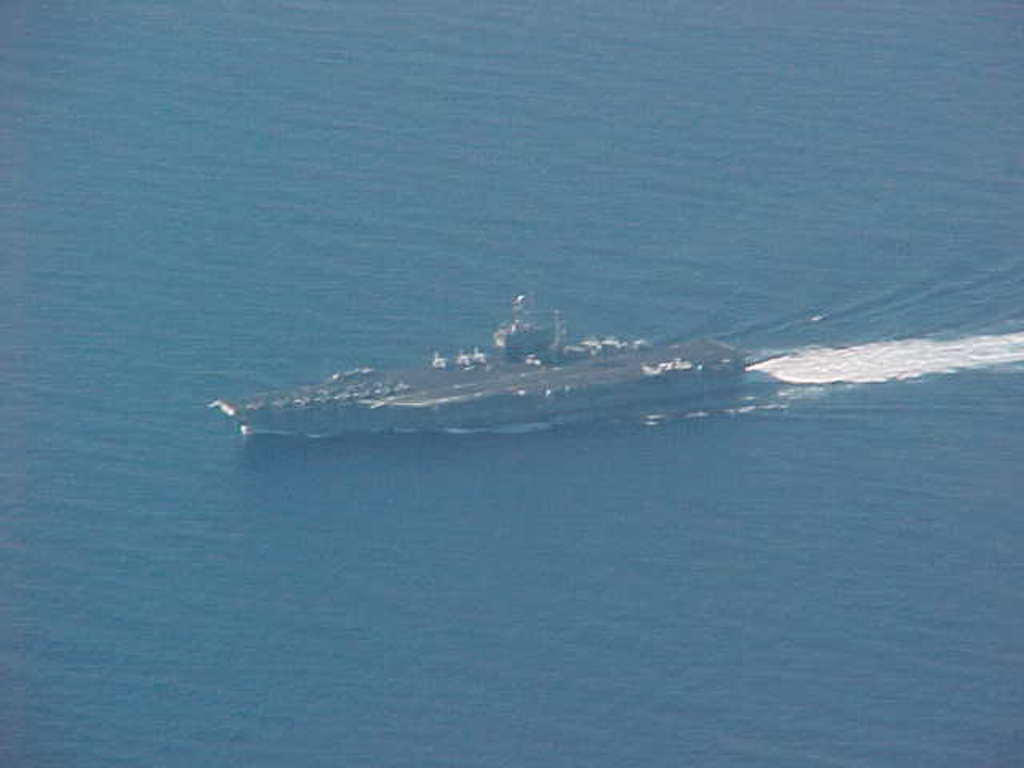 USS Kennedy Overhead 01