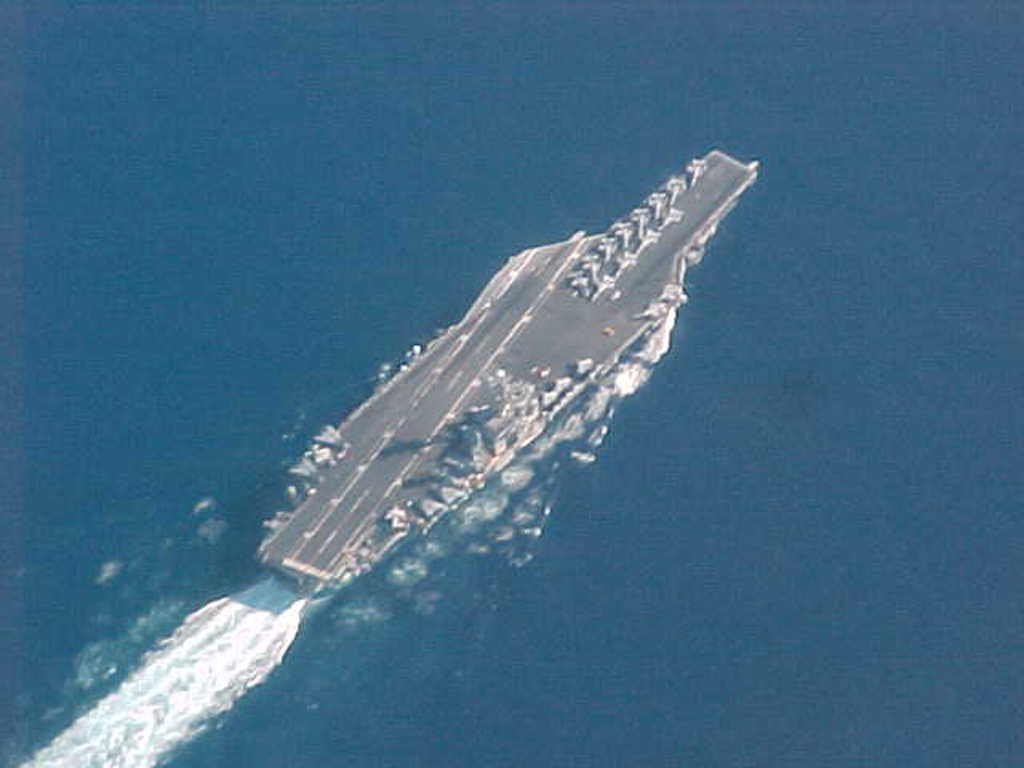 USS Kennedy Overhead 03