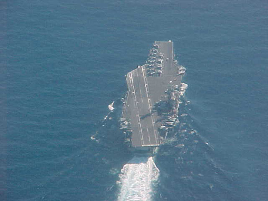 USS Kennedy Overhead 04