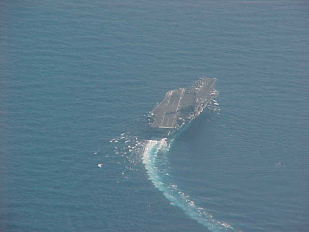 USS Kennedy Overhead 06